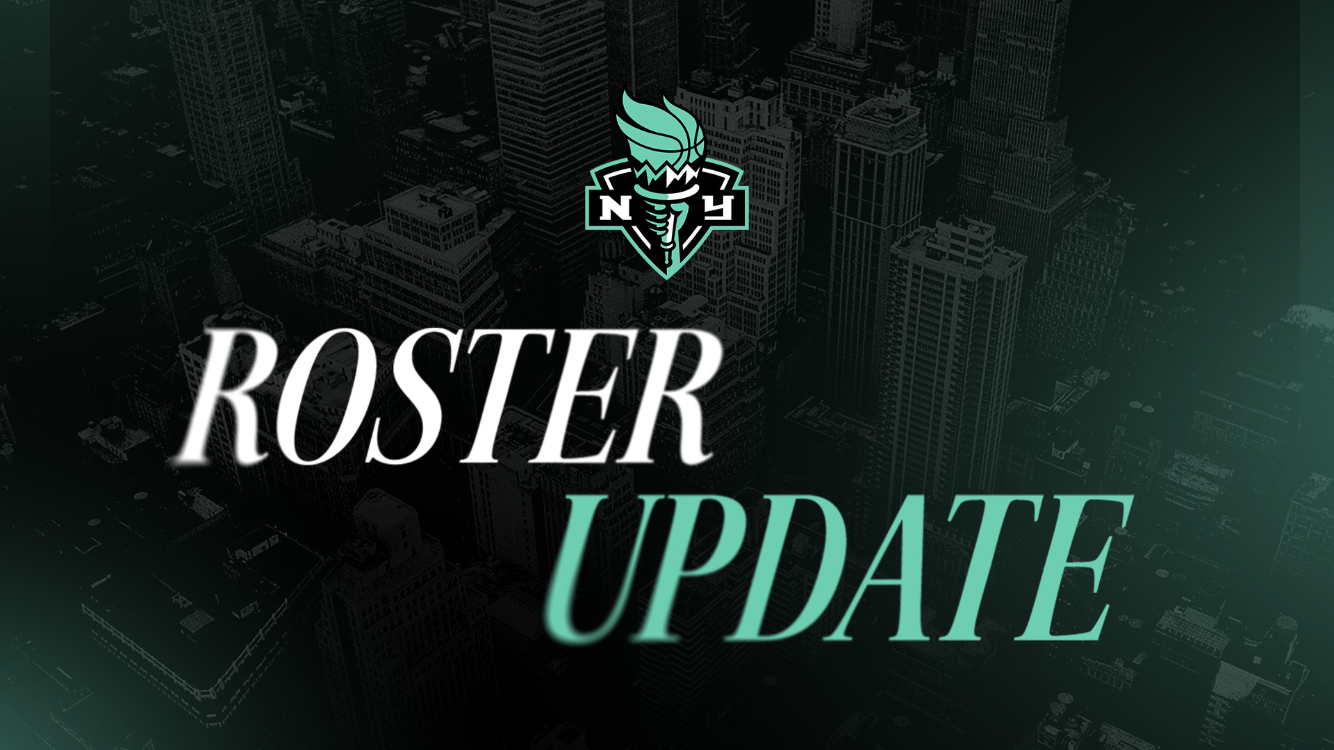 New York Liberty Sign Aubrey Griffin and Julie Vanloo